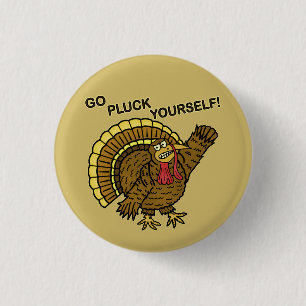 Rolig thanksgivingTurkiet vits Knapp