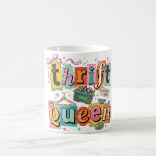 Rolig Thrift Drottning Kaffemugg