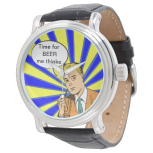 Rolig tid för öl armbandsur