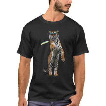 Rolig Tiger Discgolf T-Shirt