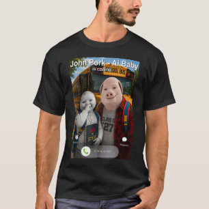 Rolig Tillbaka Till Skoldagen John Pork Och Ai Bab T Shirt