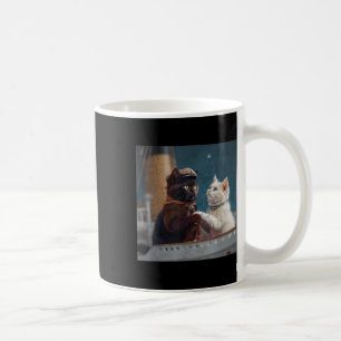 Rolig Titanic Film Katt Meme Rms Kryssningsfartyg  Kaffemugg