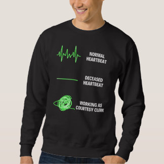 Rolig tjänst som artighetstjänsteman Artighetstjän Lång Ärmad Tröja