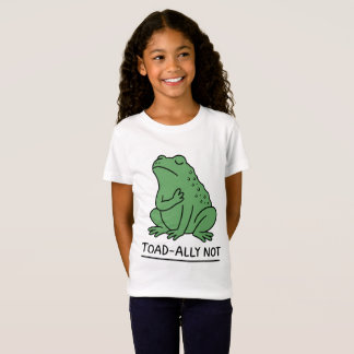 Rolig Toad-Ally Inte Groda T Shirt