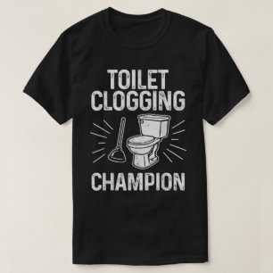 Rolig Toalettstoppningsmästare T-Shirt