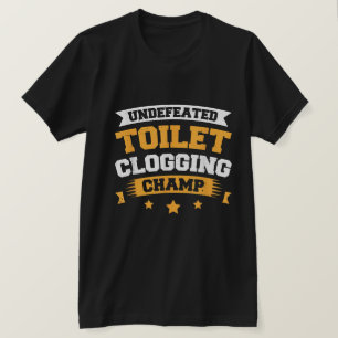 Rolig Toalettstoppningsmästare Tee T-Shirt