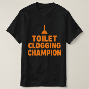 Rolig Toalettstoppningsmästare Tee T-Shirt