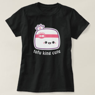 Rolig Tofu med lyckligt ansikte T Shirt