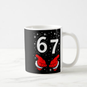 Rolig Tomte 6 7 Meme Sex Sju Jul 67 Italien Kaffemugg