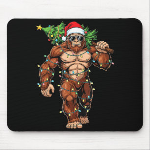 Rolig Tomte Bigfoot Julgran Jul Krypt Musmatta