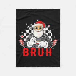 Rolig Tomte, Bruh Jul Rolig Meme Present T-Shirt Fleecefilt