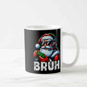 Rolig tomte gaming gamer pyjamas jul Xmas M Kaffemugg
