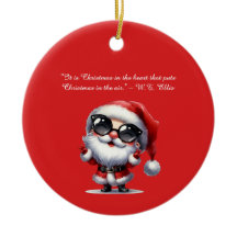 Rolig Tomte God Jul
