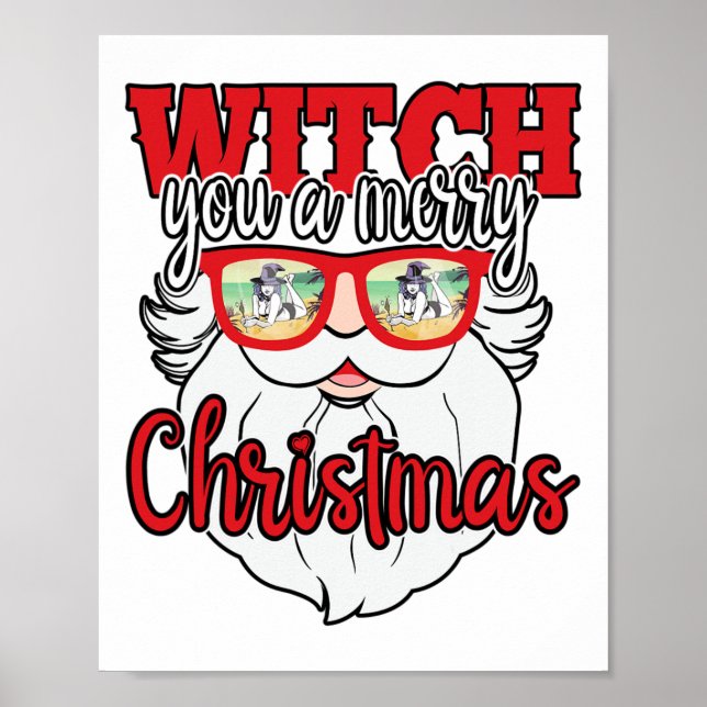 Rolig Tomte Häxa Du En God Jul Singlar  Poster (Framsidan)