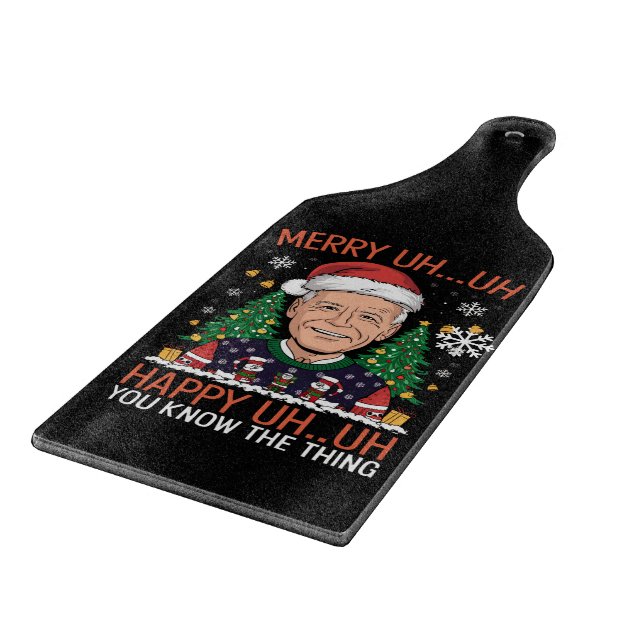 Rolig Tomte Joe Biden God Uh Uh Jul Felig (Hörn)