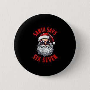 Rolig Tomte Säger Sex Sju Jul 67 Meme Xmas Knapp