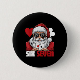 Rolig Tomte Säger Sex Sju Poker Jul 67 Meme Knapp