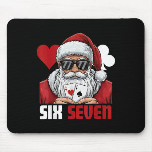 Rolig tomte säger sex sju poker jul 67 meme musmatta