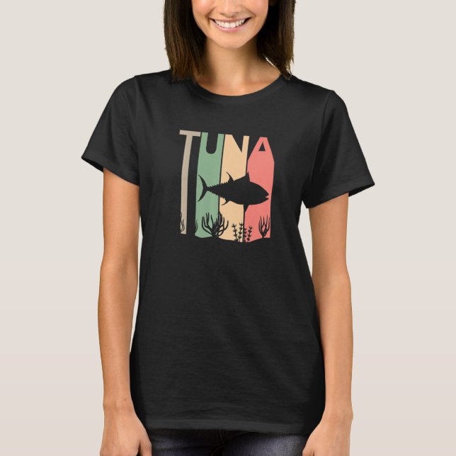 Rolig Tonfisk Kostym   T Shirt (Framsida)