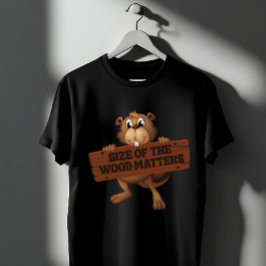Rolig Träbearbetning Puns storlek Rör T Shirt