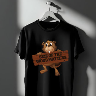 Rolig Träbearbetning Puns storlek Rör T Shirt