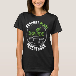Rolig trädgård för serviceväxtföräldraskap t shirt