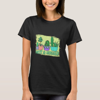 Rolig trädgårdsmästare Inte en kramare Blommande o T Shirt
