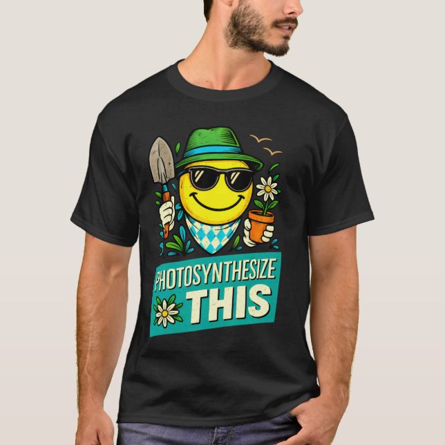 Rolig trädgårdsmästare t shirt (Framsida)