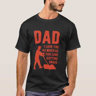 Rolig trädgårdsmästare Trädgårdsskötsel Gräsklippa T Shirt