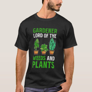 Rolig trädgårdsmästare Växtälskare Hortikulturist T Shirt
