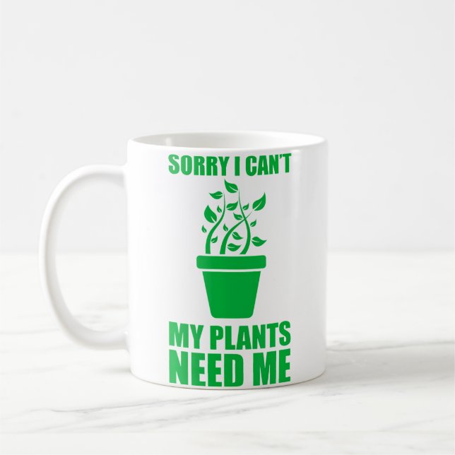 Rolig Trädgårdsshirt Trädgårdsmästare Kaffemugg (Vänster)