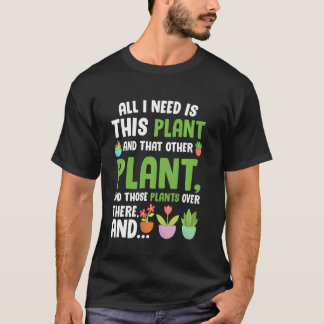 Rolig Trädgårdsskötsel Växt Galna Trädgårdsodl T Shirt