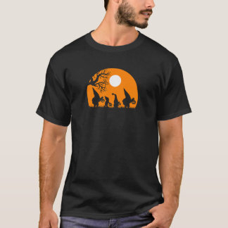 Rolig trädgårdstomte kostym Halloween Premium  T Shirt