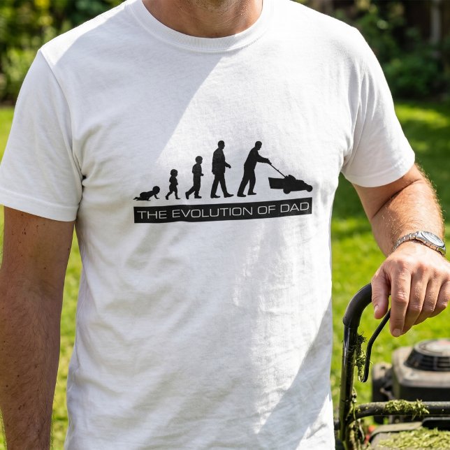Rolig Trädgårdströja - Pappas Evolution Tee (Skapare uppladdad)