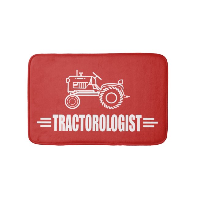 Rolig traktor badrumsmatta (Framsidan)