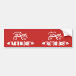 Rolig traktor bildekal