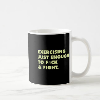 Rolig träning precis tillräckligt för att knulla o kaffemugg