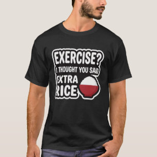 Rolig Tränings-T-shirt med Extra Ris Träningshum T Shirt