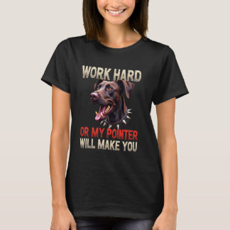 Rolig träningspresent för hundar av rasen Deutsch T Shirt