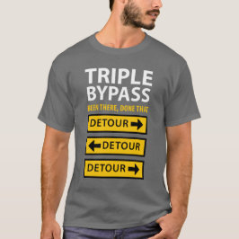 Rolig trefaldig överlevande för t-shirt