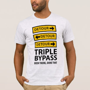 Rolig trefaldig överlevande för t-shirt
