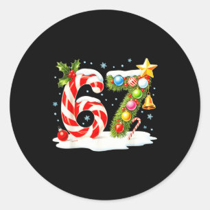 Rolig Trevlig Busig 6 7 Jul 67 Meme Xmas Pojkar Runt Klistermärke