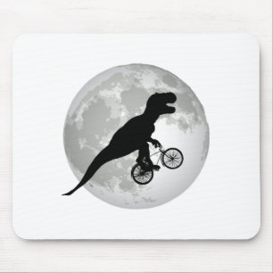 Rolig Trex Flygande Mån Design Musmatta