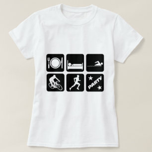 Rolig triathlon tee shirt