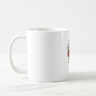 Rolig Trögdjur Vandringsteam - Långsam Och Stabil  Kaffemugg