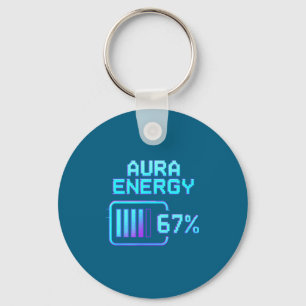 Rolig Tröja Aura Energi 67 Sex Sju Nyckelring