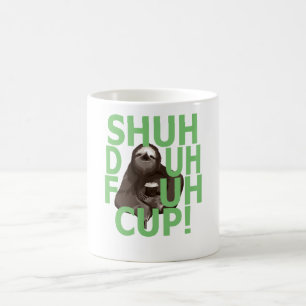 Rolig tröja för citationstecken för Shuh Duh Fu Kaffemugg