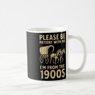 Rolig tröja för Pappa-Manar-kvinnor Im från 1900-t Kaffemugg