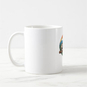 Rolig Tröja med Trögdjur Klassisk T-Shirt_1 Kaffemugg