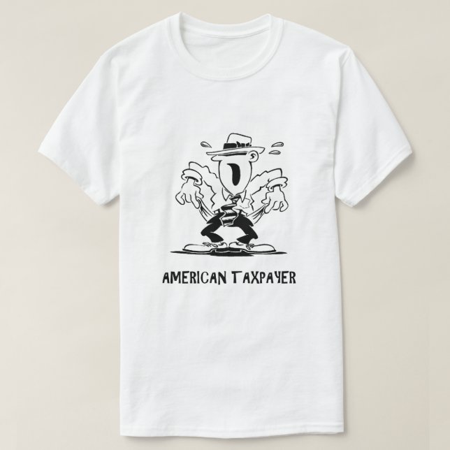 rolig tröja Taxpayer IRS Joke Taxday Humor Gråter (Design framsida)
